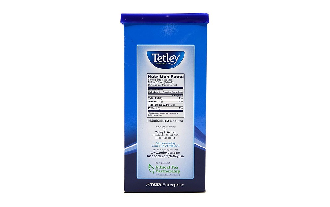 Tetley Loose Leaf Tea Premium Black Tea   Pack  900 grams